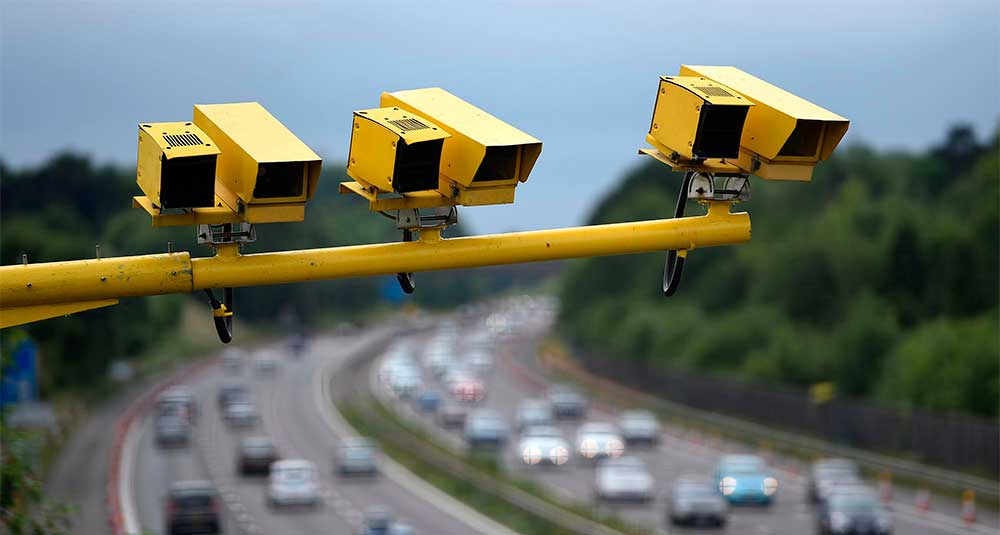 камеры средней скорости в Англии
